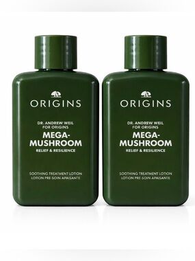Origins 1.7 Oz Mega Mushroom Relief & Resilience 2pc Set
